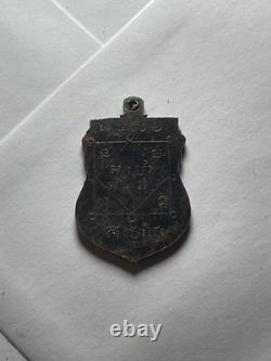 Phra Phuttha Chinnarat Thai Buddha Amulet Medal Yantra Back Pendant