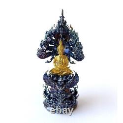 Phra Phutthanupap Naga Garuda Buddha Statue Figure Thai Amulet