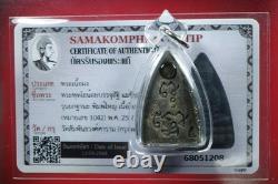 Phra Phuttho Mae chee boon ruen, Nuer Phong BE. 2568 Card. Thai buddha amulet#3