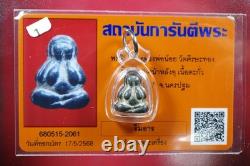 Phra Pidta 2 Face Lp Noi. Wat Srisathong, BE. 2478 &, Thai buddha CARD #1