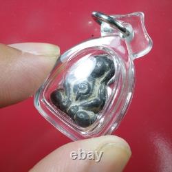 Phra Pidta 2 Face Lp Noi. Wat Srisathong, BE. 2478 &, Thai buddha CARD #1