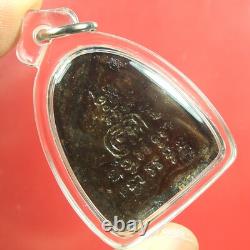 Phra Pidta (6 Hand) loungpor Pae Of Wat Phikulthong Thai buddha amulet. Card#10