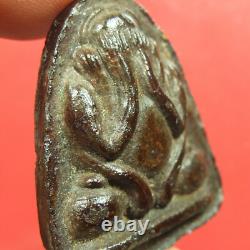 Phra Pidta (6 Hand) loungpor Pae Of Wat Phikulthong Thai buddha amulet. Card#10