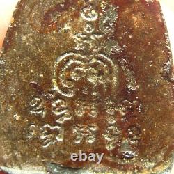 Phra Pidta (6 Hand) loungpor Pae Of Wat Phikulthong Thai buddha amulet. Card#10