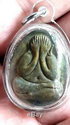 Phra Pidta Amulet Pim Small LP Toh Wat Pradu Chimplee Talisman Real Thai Buddha