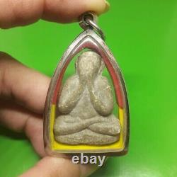 Phra Pidta Buddha by Lp Toh Thai Amulet Talisman Magic Luck Charm Wealth Pendant