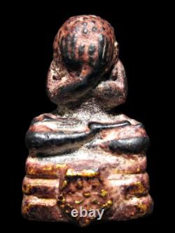 Phra Pidta High Base LP Eiam Wat Nang Thai Buddha Amulet Talisman Pendant