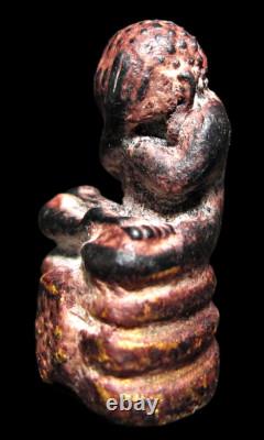 Phra Pidta High Base LP Eiam Wat Nang Thai Buddha Amulet Talisman Pendant