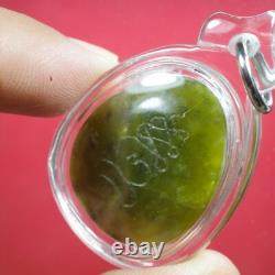 Phra Pidta Jade&Trakut, LP Yod Wat Kaew Charoen. BE. 2534, Thai buddha amulet. #2