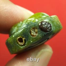 Phra Pidta Jade&Trakut, LP Yod Wat Kaew Charoen. BE. 2534, Thai buddha amulet. #2