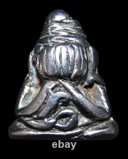 Phra Pidta Kler Diao Kesa Muay LP Tha Wat PhaniangTaek BE2460 Thai Buddha Amulet