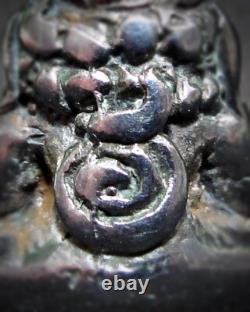 Phra Pidta Kler Diao Kesa Muay LP Tha Wat PhaniangTaek BE2460 Thai Buddha Amulet