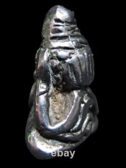 Phra Pidta Kler Diao Kesa Muay LP Tha Wat PhaniangTaek BE2460 Thai Buddha Amulet
