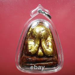 Phra Pidta Lp Pan Wat Kruawan Pim Jumbo, Rang Beab, Thai Buddha Amulet Card #8