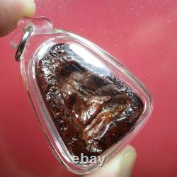 Phra Pidta Lp Pan Wat Kruawan Pim Jumbo, Rang Beab, Thai Buddha Amulet Card #8