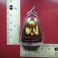 Phra Pidta Lp Pan Wat Kruawan Pim Jumbo, Rang Beab, Thai Buddha Amulet Card #8