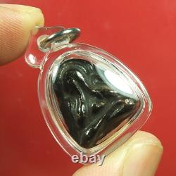 Phra Pidta Lp Pan Wat Kruawan Pim Lek, Rang Bea, Thai Buddha Amulet Card #3