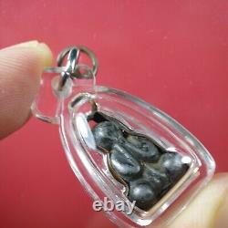 Phra Pidta Luang Phor Derm Wat NongPo BE. 2485, thai buddha amulet. Card. #10