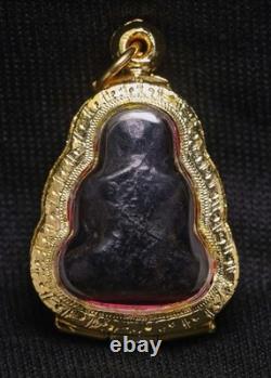 Phra Pidta Luang Pu Iam, Wat Saphan Sung, Thai Amulet Buddha Holy Pendant