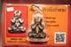 Phra Pidta Luang Pu Iam Wat Saphansung, BE. 2539. Thai Buddha Amulet & CARD #2