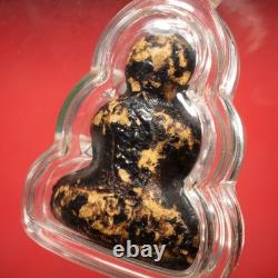 Phra Pidta Luang Pu Iam Wat Saphansung, BE. 2539. Thai Buddha Amulet & CARD #2
