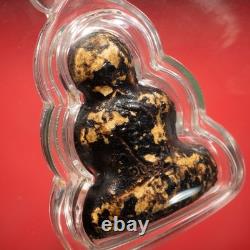 Phra Pidta Luang Pu Iam Wat Saphansung, BE. 2539. Thai Buddha Amulet & CARD #2