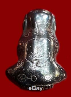 Phra Pidta Mekapad LP. Nak Huayjakae Temple Thai Amulet Thailand Buddha Pendant