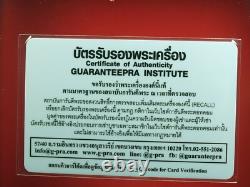 Phra Pidta (Nuer Phong) Wat PASAT Temple. Thai buddha amulet. BE. 2506 & CARD #5