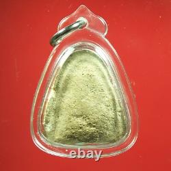Phra Pidta (Nuer Phong) Wat PASAT Temple. Thai buddha amulet. BE. 2506 & CARD #5