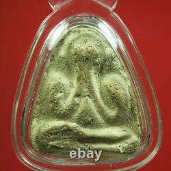 Phra Pidta (Nuer Phong) Wat PASAT Temple. Thai buddha amulet. BE. 2506 & CARD #5