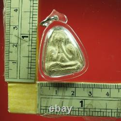 Phra Pidta (Nuer Phong) Wat PASAT Temple. Thai buddha amulet. BE. 2506 & CARD #5