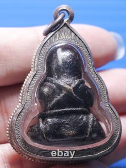 Phra Pidta, Talisman, Thai, LP Eiam, Buddha, Pendant, Rare, Amulet, Temple, blessed, Old