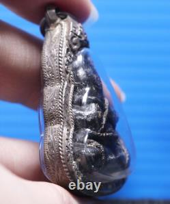 Phra Pidta, Talisman, Thai, LP Eiam, Buddha, Pendant, Rare, Amulet, Temple, blessed, Old