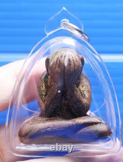 Phra Pidta, Talisman, Thai, LP Kron, Buddha, Pendant, Rare, Amulet, Temple, blessed, Old