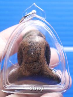 Phra Pidta, Talisman, Thai, LP Kron, Buddha, Pendant, Rare, Amulet, Temple, blessed, Old