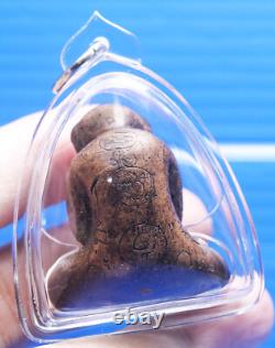 Phra Pidta, Talisman, Thai, LP Kron, Buddha, Pendant, Rare, Amulet, Temple, blessed, Old