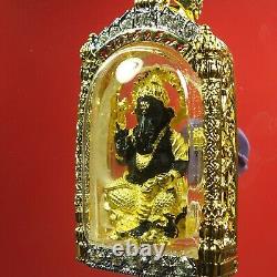 Phra Pikanet Bucha Near Black 2Tone yr 2558 Wat SamanRattanaram Thai Buddha