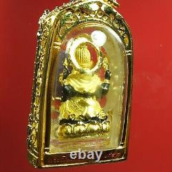 Phra Pikanet Bucha Near Black 2Tone yr 2558 Wat SamanRattanaram Thai Buddha