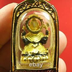 Phra Pikanet Bucha Near Black 2Tone yr 2558 Wat SamanRattanaram Thai Buddha