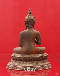 Phra Rattanakosin 1940 Bucha Worship Ancient Antique Thai Statue Buddha Amulet