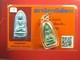 Phra Rod, Kru Wat Mahawan Roon Benjamahawan Thai Buddha Amulet. Certificate#4