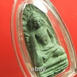 Phra Rod, Kru Wat Mahawan Roon Benjamahawan Thai Buddha Amulet. Certificate#4