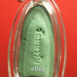 Phra Rod, Kru Wat Mahawan Roon Benjamahawan Thai Buddha Amulet. Certificate#4