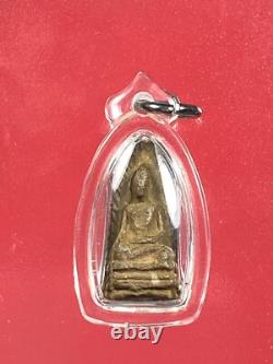 Phra Rod, Kru Wat Phra Sing, Phim Tor, Thai Buddha Amulet. Certificate#5