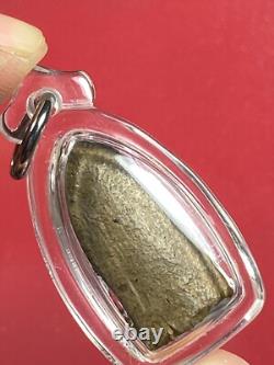 Phra Rod, Kru Wat Phra Sing, Phim Tor, Thai Buddha Amulet. Certificate#5