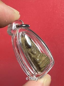 Phra Rod, Kru Wat Phra Sing, Phim Tor, Thai Buddha Amulet. Certificate#5