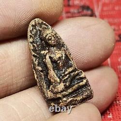 Phra Rod Wat Mahawan Lp Rare Old Thai Buddha Amulet Benjapakee Pendant Ancient
