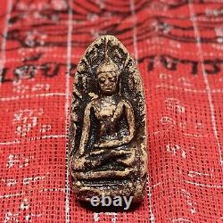 Phra Rod Wat Mahawan Lp Rare Old Thai Buddha Amulet Benjapakee Pendant Ancient