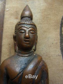 Phra Roong Chiang San Bucha 2-300 yr, sing sam (3) Buddha Statue Thai Amulet