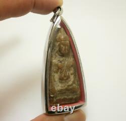 Phra Ruang Amulet Thai Antique Real Rare Buddha Pendant Lucky Rich Success Charm